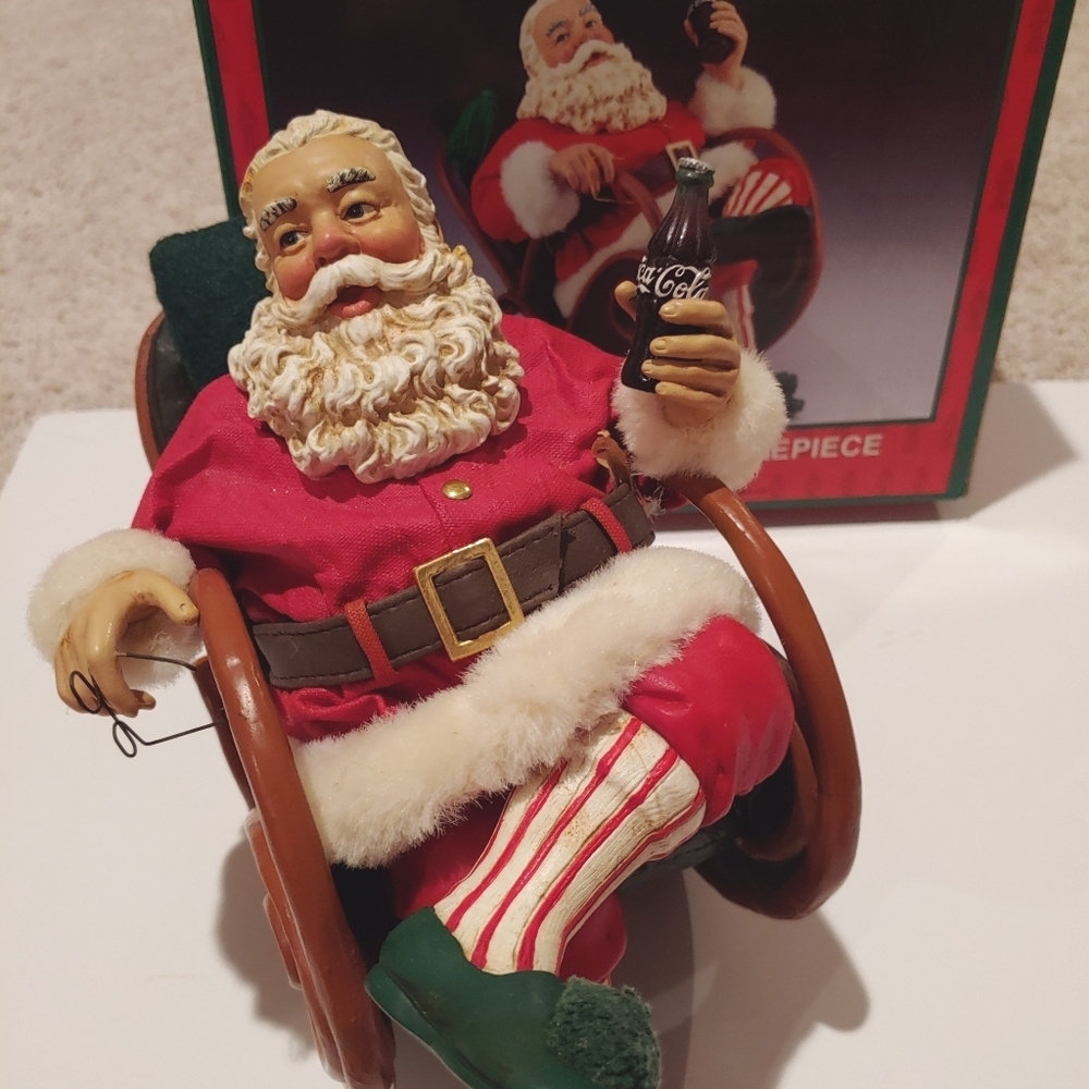 Vintage Santa Coca Cola Christmas Coke Holiday